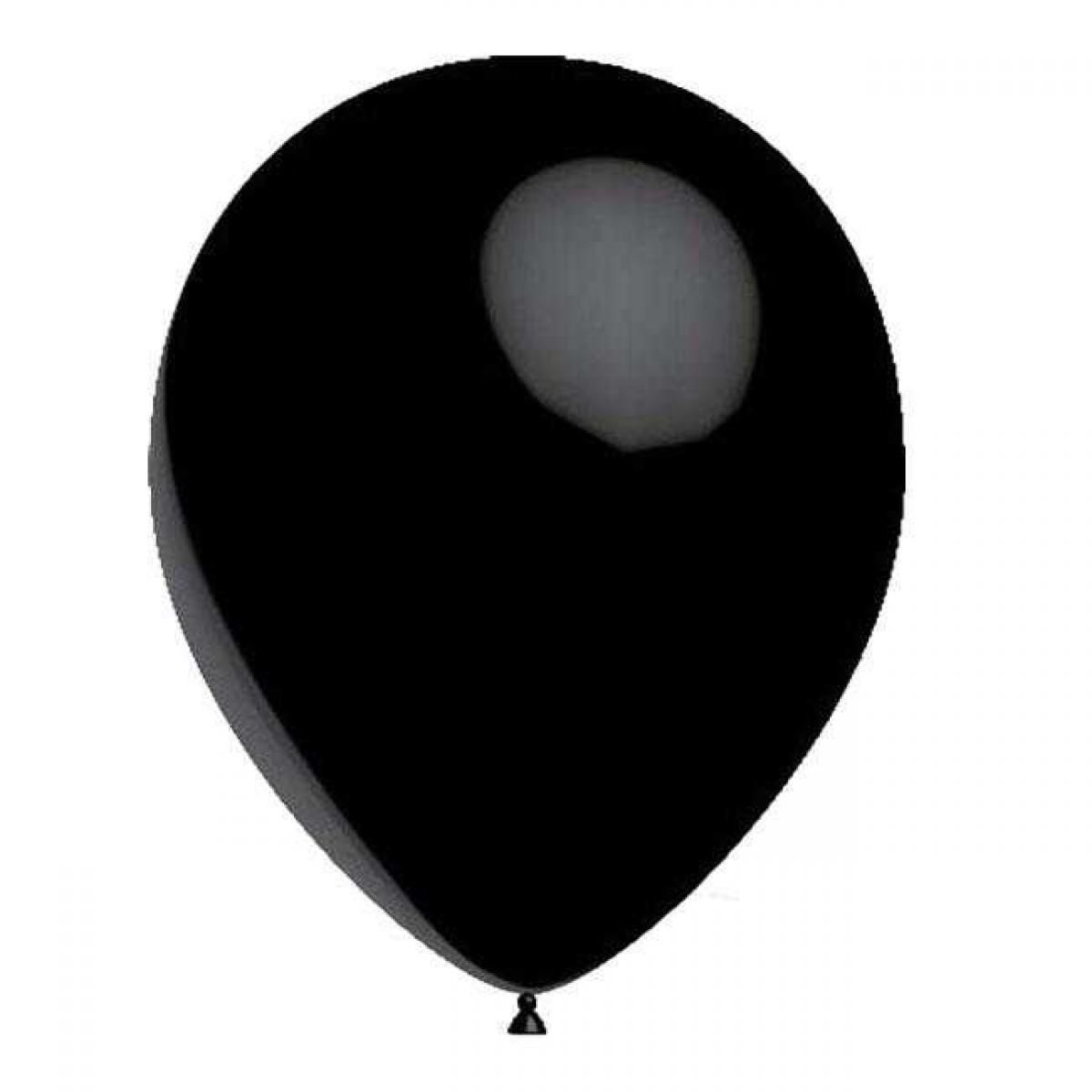 100 ADET SİYAH PASTEL BALON