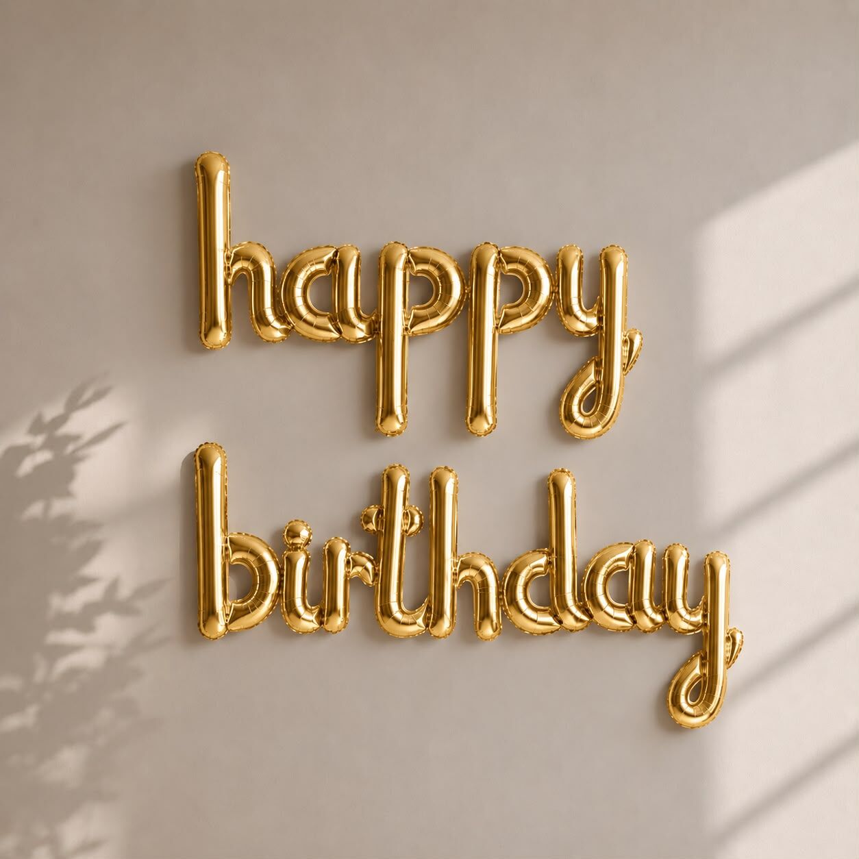 GOLD İMZA HAPPY BİRTHDAY BALON