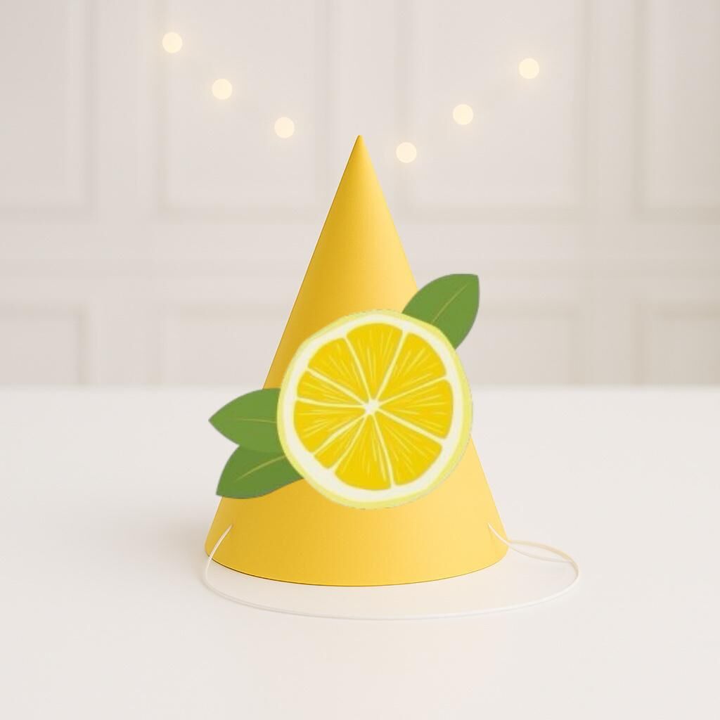 3d Limon Parti Şapkası