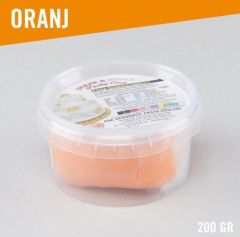 Turuncu Şeker Hamuru 200gr