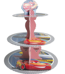 Cars Arabalar Cupcake Kek Standı
