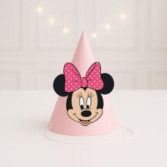 3d Minnie Mouse Parti Şapkası