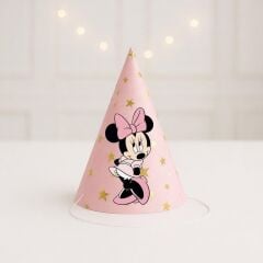 Minnie Mouse Parti Şapkası 4 Adet