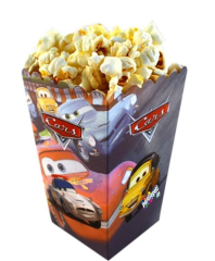 Cars Araba Mısır Popcorn Kutusu 8 Adet