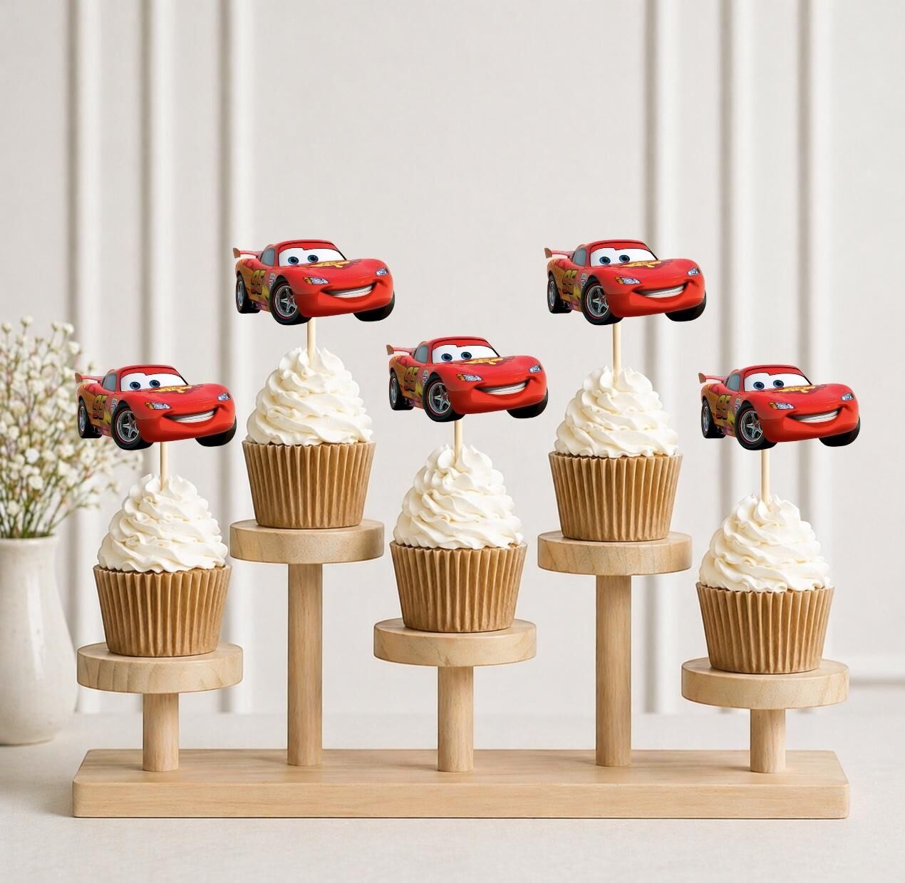 Cars Araba Kürdan 8 Adet
