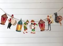 Hacivat Karagöz Dekoratif Banner