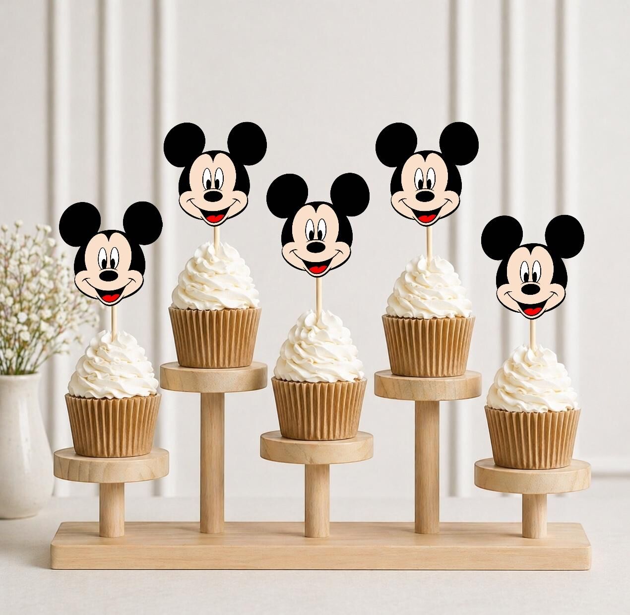 Mickey Mouse Kürdan 8 Adet