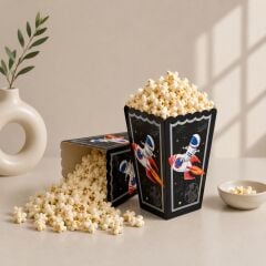 Uzay Popcorn Mısır Kutusu 8 Adet