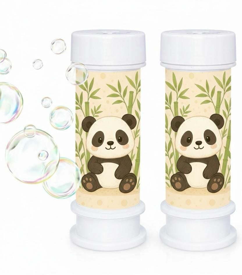 Panda Teması Köpük Baloncuk 1 Adet