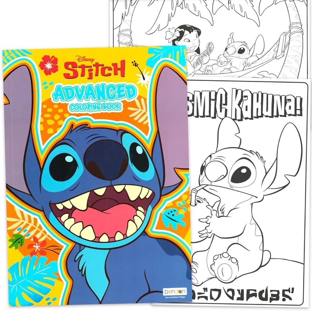 Stitch Boyama Kitabı 1 Adet