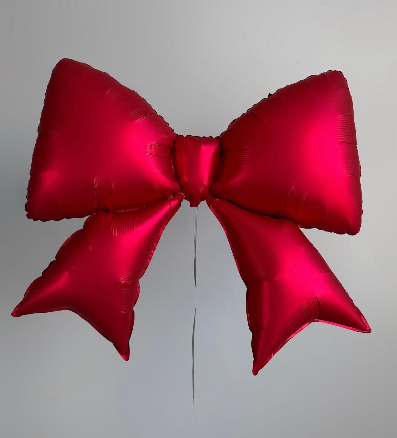 Saten Fiyonk Folyo Balon Kırmızı