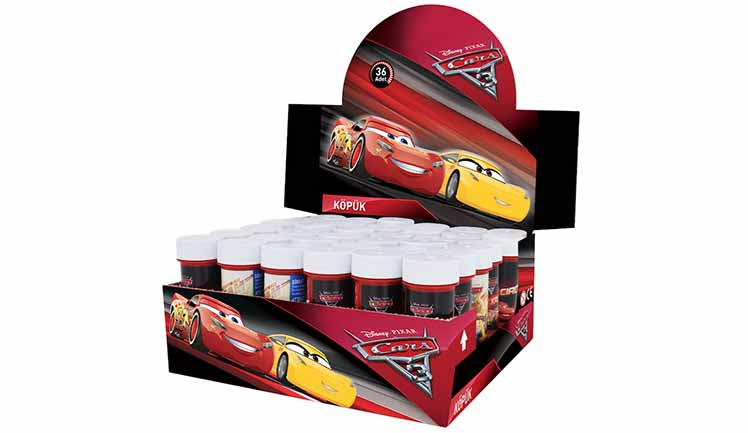 Cars Köpük Baloncuk 1 Adet