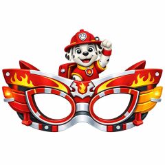 Paw Patrol İtfaiye Karton Maske 6 Adet