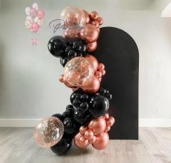 Black Rose Balon Zinciri