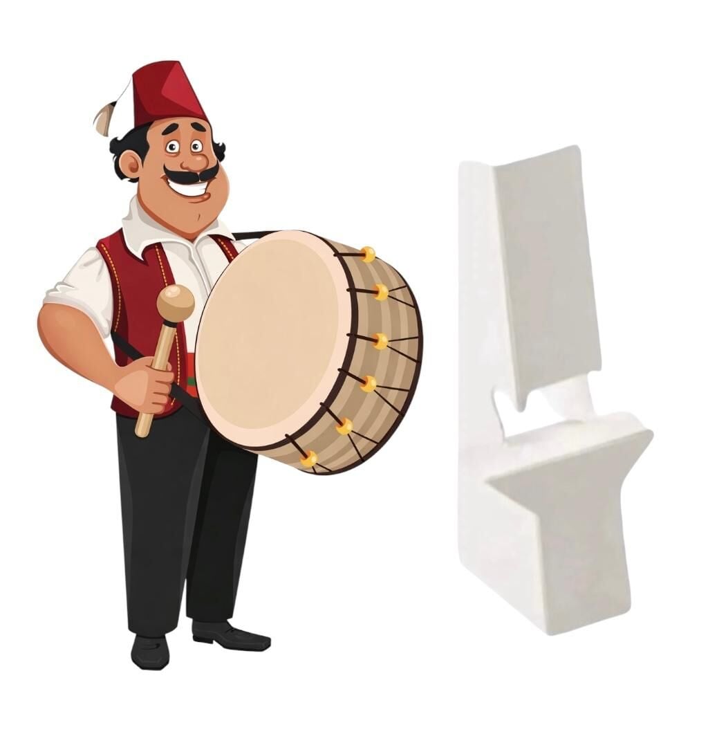 Ramazan Davulcusu Ayaklı Maket Pano