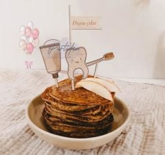 Ahşap İlk Dişim Pasta Süsü