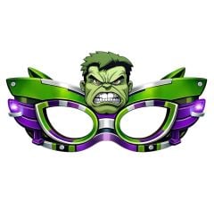 Hulk Karton Maske 6 Adet