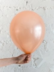 Rosegold Metalik Balon 10 Adet