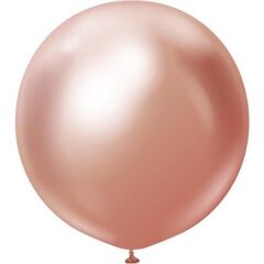 18 inç Büyük Rosegold Krom Balon 1 Adet