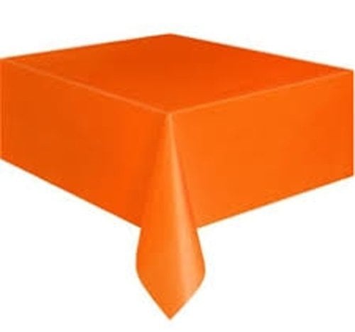 Turuncu Plastik Masa Örtüsü 120x180