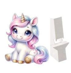 Unicorn Ayaklı Maket Pano