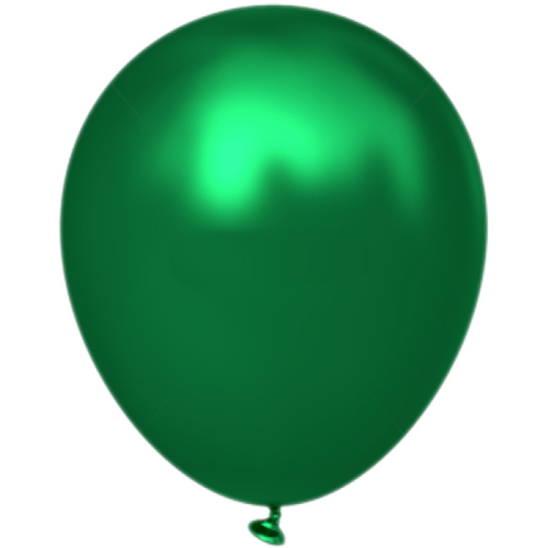 Haki Yeşili Metalik Balon 10 Adet
