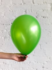 Fıstık Yeşili Metalik Balon 10 Adet