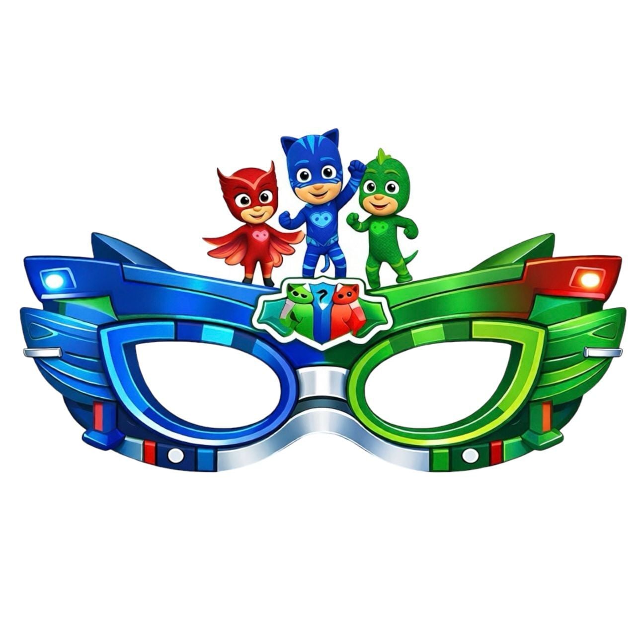 Pj Mask Karton Maske 6 Adet