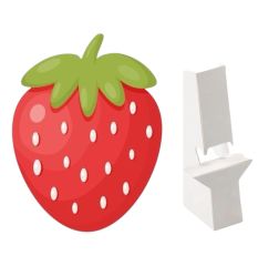 Çilek Teması Ayaklı Maket Pano