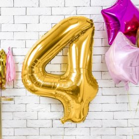 100CM 4 GOLD RAKAM BALON