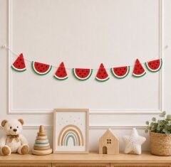 Karpuz Temalı Dekoratif Banner