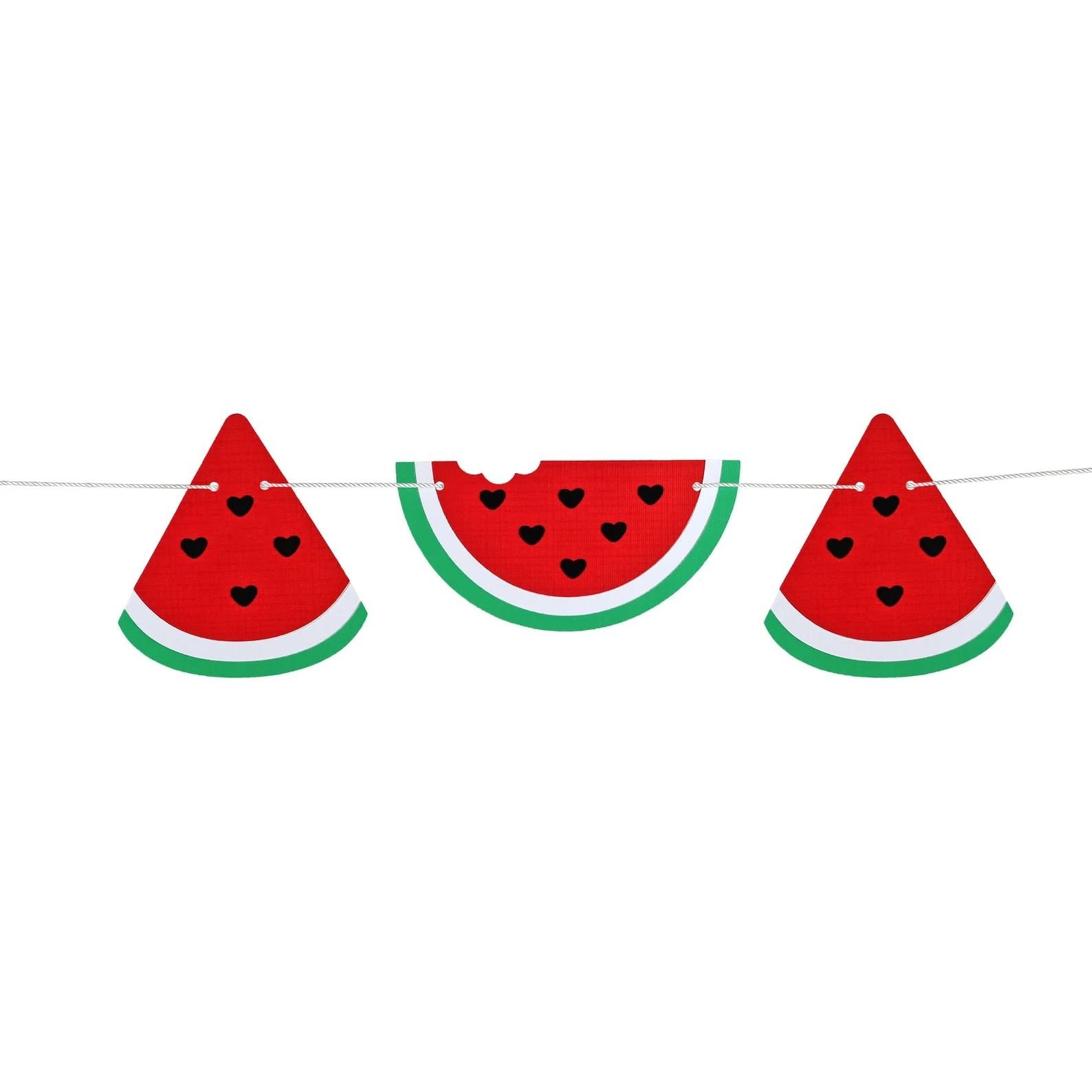 Karpuz Temalı Dekoratif Banner