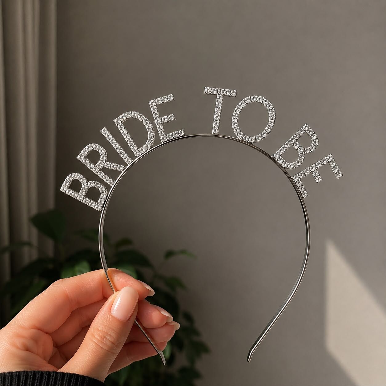 Gümüş Swarovski Bride To Be Taç