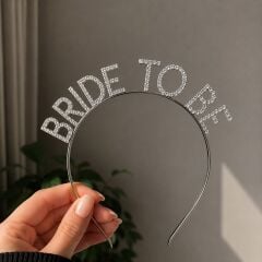 Gümüş Swarovski Bride To Be Taç