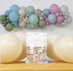 Deniz Kumu Retro Balon 10 Adet