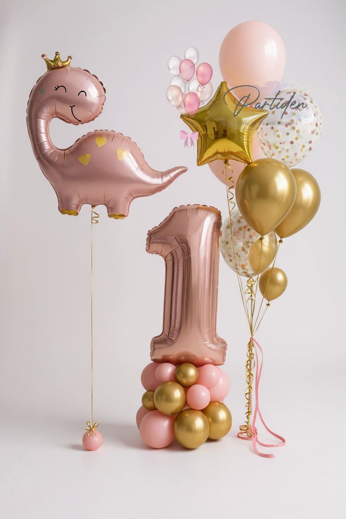Dino Girl Balon Demeti