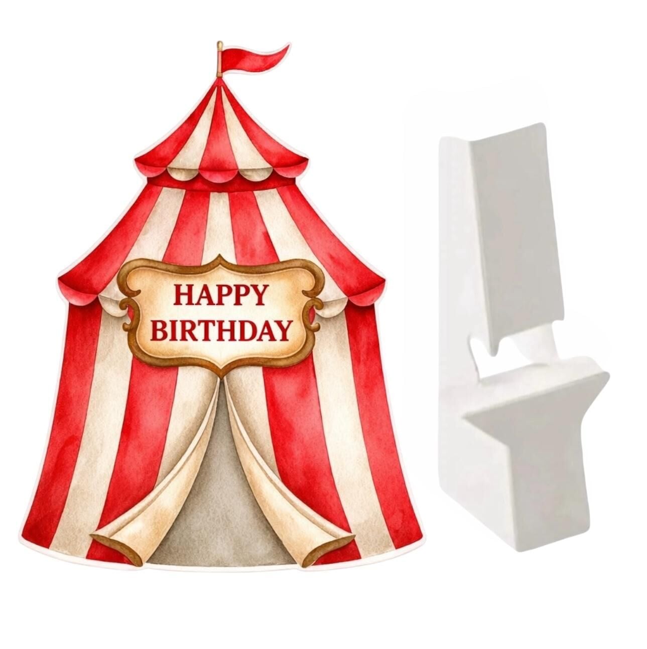 Sirk Çadırı Ayaklı Maket Pano