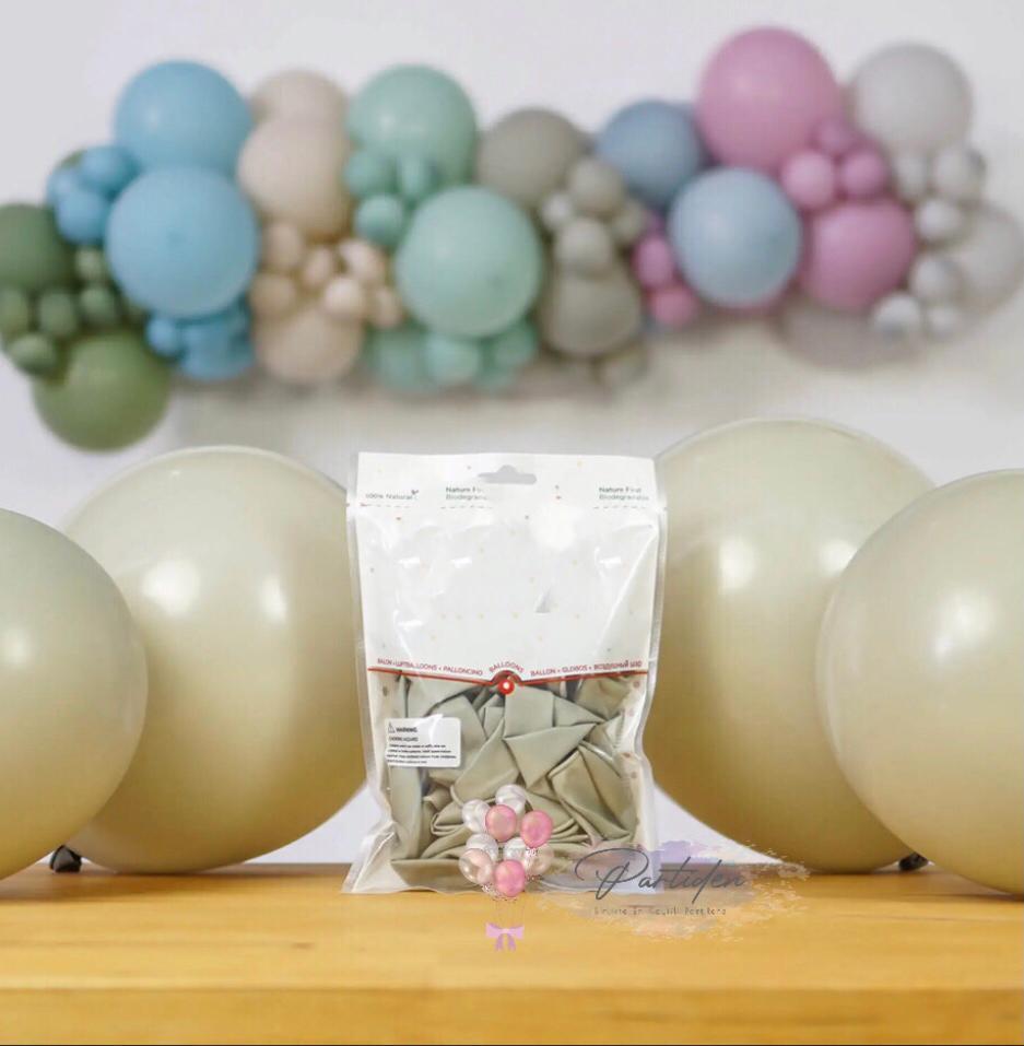 Taş Retro Balon 10 Adet