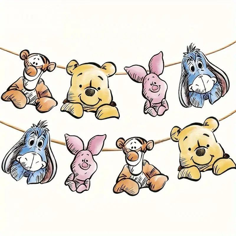 Winnie The Pooh Dekoratif Banner