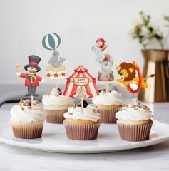 Sirk Teması Kürdan 8 Adet