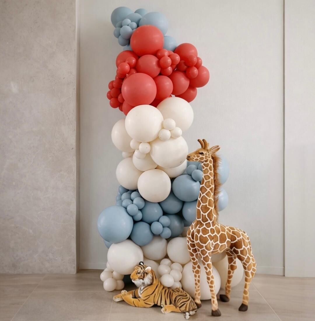 Sirk Teması Balon Zinciri