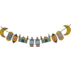 Makaron Ramazan Dekoratif Banner