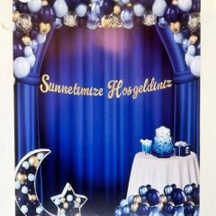 Gold İtalik Sünnetimize Hoşgeldiniz Banner