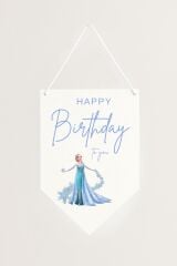 Elsa Frozen Kağıt Afiş Flama