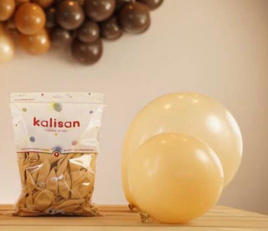 Ten Rengi Pastel Balon 10 Adet