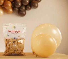 Ten Rengi Pastel Balon 10 Adet