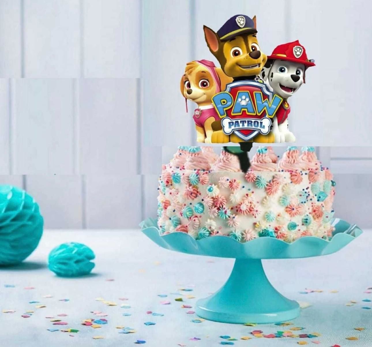Paw Patrol Pasta Süsü