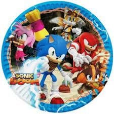 Sonic Karton Tabak 8 Adet