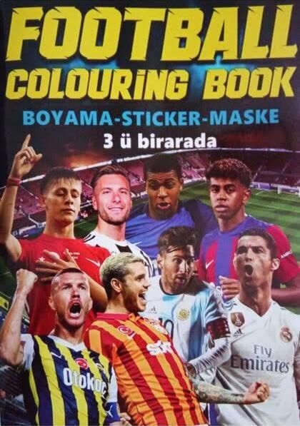 Futbol Boyama Kitabı 1 Adet