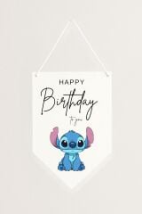 Stitch Kağıt Afiş Flama